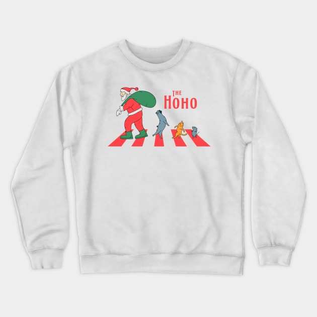 The Hoho On Abbey Road Crewneck Sweatshirt by On3rio